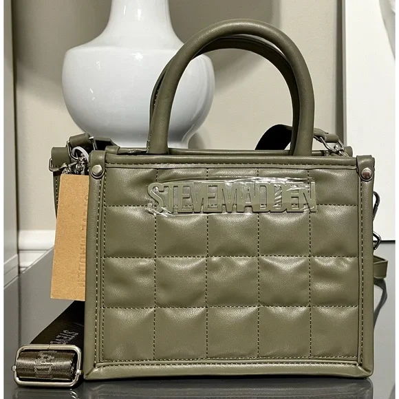 Steve Madden | Bags | Nwt Steve Madden Viral Bniko Quilted Satchel 